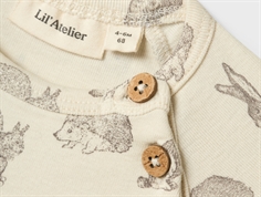 Lil Atelier turtledove dyreprint body